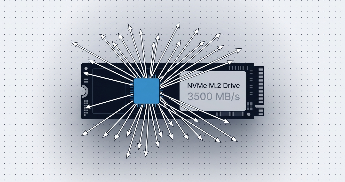 Cover image for Your NVMe Is Fast. Your Ethereum Node Doesn't Care.
