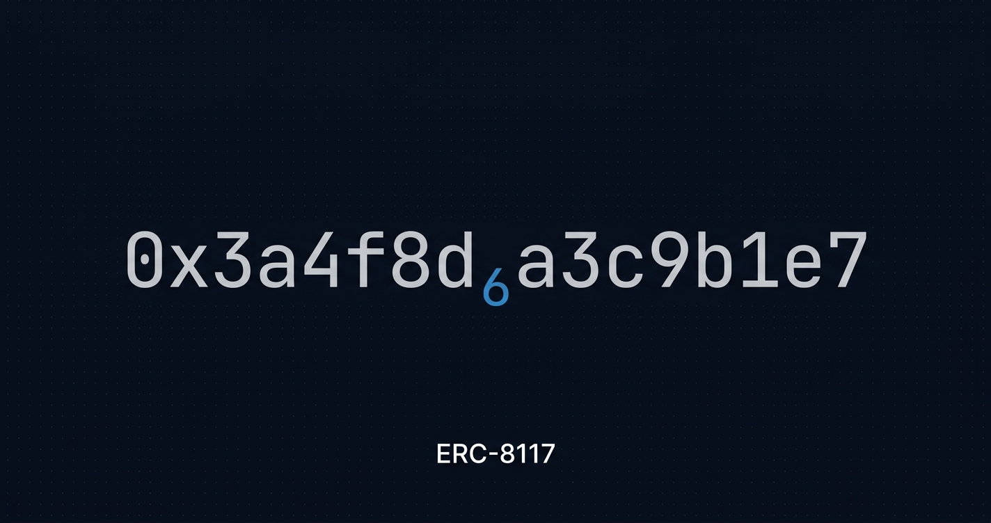 Cover image for The Security Bug in Your Font: How ERC-8117 Turns Address Display Into a Defense Layer
